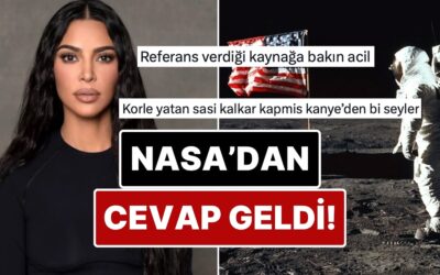 NASA&apos;dan Anında Yanıt Geldi: Kim Kardashian&apos;dan Akıllara Durgunluk Veren &quot;Ay&apos;a İniş Sahteydi&quot; Açıklaması!