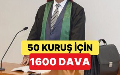 Bir Avukatın 50 Kuruş İçin Açtığı 1600 Dava &quot;Hakkı Kötüye Kullanım&quot; Cezası Yedi
