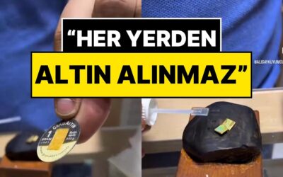 Gram Altını Olanlar Dikkat: Bir Kuyumcu Test Yaptı, Müşterinin 21 Altını Sahte Çıktı
