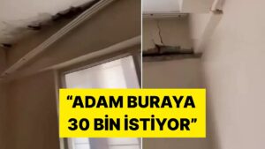 İstanbul&apos;da Ev Arayan Vatandaş 30 Bin Lira İstenen Daireye İsyan Etti