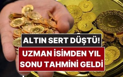 Altın ve Gümüş Sert Düştü! Uzman İsimden Gram Altın Fiyatı Tahmini Geldi