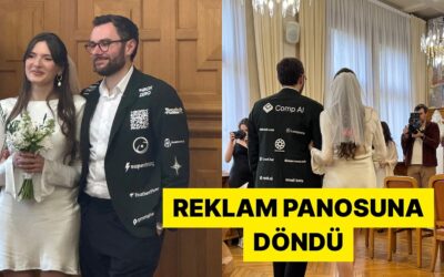 Fransız Girişimci Düğün Masraflarını Karşılamak İçin Damatlığına Sponsor Aldı