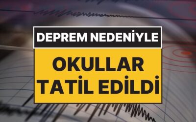 28 Ekim’de Okullar Tatil mi? Balıkesir’de Yaşanan Şiddetli Deprem Sonrası Okullar Tatil Edildi