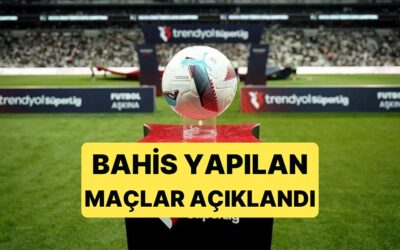 Bahisçi Hakemler Operasyonunda Hakemlerin Bahis Oynadıkları Maçlar Ortaya Çıktı