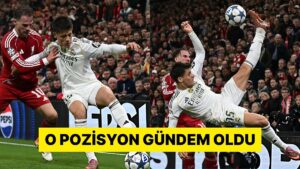 Milli Futbolcu Arda Güler&apos;in Liverpool Maçında Yaptığı Akrobatik Hareket Viral Oldu