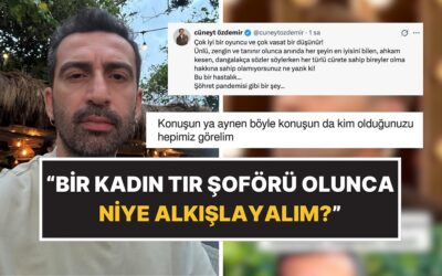 Oyuncu Erdem Yener&apos;in &quot;Kadınları Erkekleştirmeyin&quot; Çıkışı Sosyal Medyada Tepki Çekti!