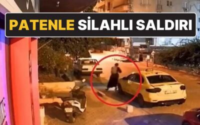 Mersin’de Silahlı Saldırı: Patenle Olay Yerinden Kaçtı
