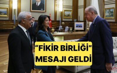 DEM Parti Heyeti, Cumhurbaşkanı Erdoğan&apos;ı Ziyaretinin Ardından Açıklama Yayınladı