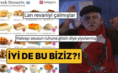 Bi&apos; Yanlışlık Oldu Galiba: TasteAtlas&apos;ın &quot;Yunan Tatlıları&quot; Listesine Tepkiler Çığ Gibi Büyüyor