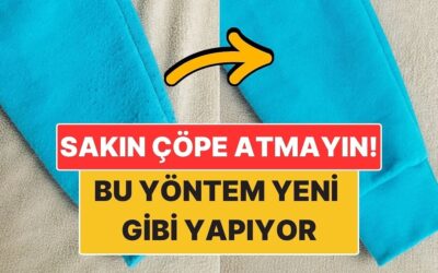 Sakın Çöpe Atmayın! Kazaklardaki Bu Tiftikleri Anında Temizleyen Bir Teknik Var