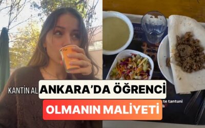 Ankara&apos;da Üniversite Okuyan Bir Öğrenci Bir Günde En Az Ne Kadar Para Harcadığını Paylaştı