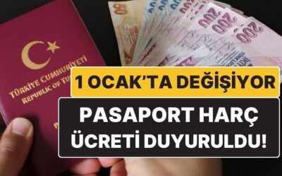 2026 Pasaport Harç ve Defter Bedelleri Belli Oldu: 1 Ocak&apos;ta Değişiyor