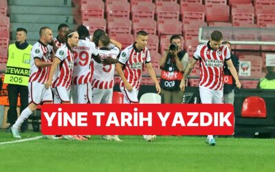 Samsunspor, Konferans Ligi&apos;nde Tarih Yazmaya Devam Ediyor