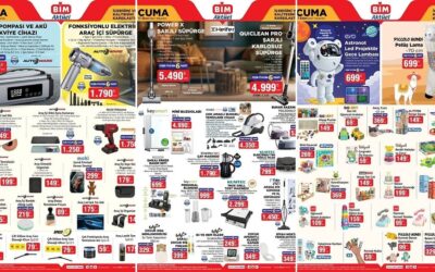 BİM&apos;e Buharlı Temizleme Cihazı Geliyor! 17 Ekim 2025 BİM Aktüel Ürünler İndirim Kataloğu