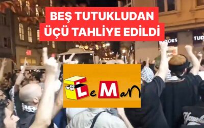 LeMan Dergisi Soruşturmasında Üç Tahliye İki Tutukluğa Devam Hali Kararı