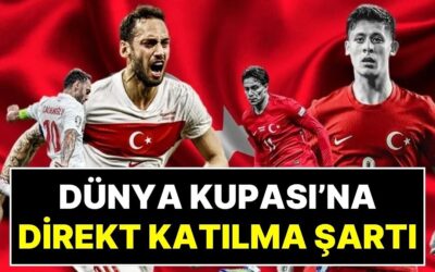 Bir İhtimal Daha Var! Türkiye, 2026 Dünya Kupası&apos;na Direkt Katılabilir: İşte Senaryolar!