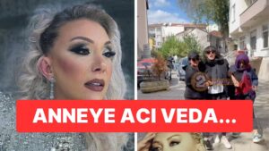 Kızının Haykırışları Yürek Dağladı: Son Yolculuğuna Uğurlanan Güllü&apos;nün Çocukları Fenalaştı