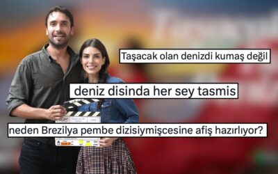 Ulaş Tuna Astepe ve Deniz Baysal&apos;ın Başrollerini Paylaştığı Taşacak Bu Deniz&apos;in Afişi Dillere Düştü!