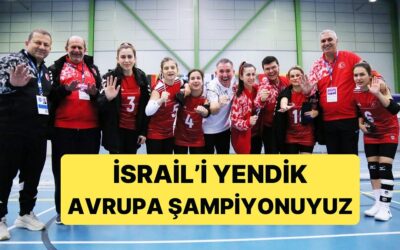 Golbol Milli Takımımız İsrail&apos;i 10-3&apos;lük Skorla Yenerek Avrupa Şampiyonu Oldu