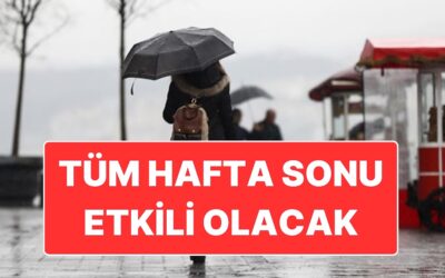 Hava Tahmin Uzmanı Cengiz Çelik Açıkladı: İstanbul’da Tüm Gün Sürecek Sağanak Yağış Bekleniyor