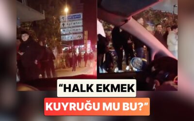 Bir Vatandaş Kızılay Tabelası Önünde Fotoğraf Çekilmek İçin Bekleyen Gençlerle Dalga Geçti