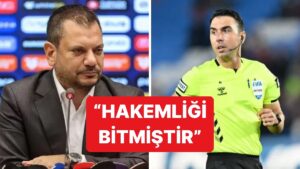 Trabzonspor Başkanı Ertuğrul Doğan&apos;dan Arda Kardeşler&apos;e Sert Sözler: &quot;Hakemliği Bitmiştir&quot;