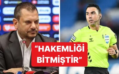 Trabzonspor Başkanı Ertuğrul Doğan&apos;dan Arda Kardeşler&apos;e Sert Sözler: &quot;Hakemliği Bitmiştir&quot;