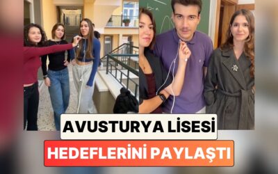 Avusturya Lisesi Öğrencilerinin Üniversite Hedeflerini Paylaştıkları Video Sosyal Medyada Viral Oldu!