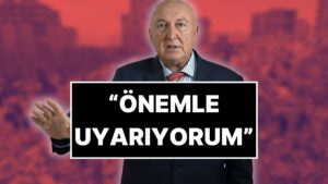 Ahmet Ercan &quot;Önemle Uyarıyorum&quot; Diyerek Yeni Deprem Açıklaması Yaptı