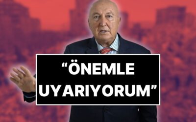 Ahmet Ercan &quot;Önemle Uyarıyorum&quot; Diyerek Yeni Deprem Açıklaması Yaptı