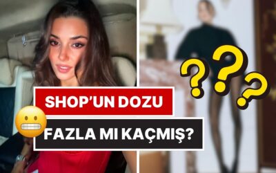 Shop&apos;un Dozu Fazla mı Kaçmış? Hande Erçel&apos;in Bacak Boyunun Uzunluğu Dikkat Çekti
