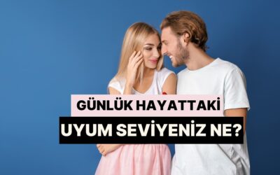 Partnerinle Günlük Hayatta Uyum Seviyen Ne?