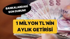 Mevduat Faizlerinde Son Durum: 1 Milyon TL&apos;nin Güncel Aylık Getirisi Ne Kadar Oldu?