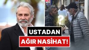 İzin Vermedi: Haluk Bilginer&apos;den Elini Öpmek İsteyen Hayranına Ağır Nasihat!