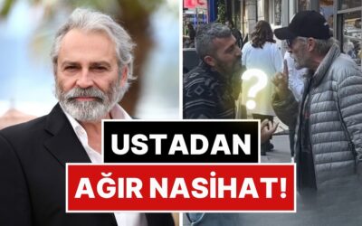 İzin Vermedi: Haluk Bilginer&apos;den Elini Öpmek İsteyen Hayranına Ağır Nasihat!