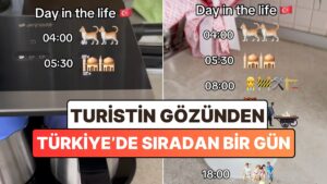 Türkiye&apos;de Geçirdiği Klasik Bir Günde Duyduğu Sesleri Paylaşan Turist