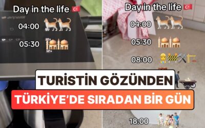Türkiye&apos;de Geçirdiği Klasik Bir Günde Duyduğu Sesleri Paylaşan Turist