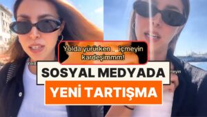 Yolda Yürüyerek Sigara İçenlere Sitem Eden Kadın Sosyal Medyada Yeni Tartışma Başlattı