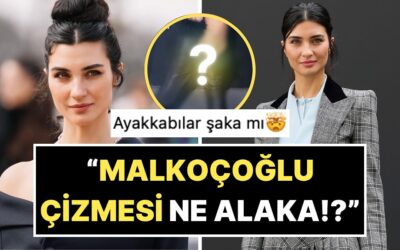 Her Seferinde Aynı Rüküşlük: Tuba Büyüküstün, Paris Moda Haftası Kombinini &quot;Malkoçoğlu&quot; Çizmeleriyle Mahvetti!