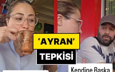 Sosyal Medya Bir Erkeğin ‘Ayran’ İçin Karısına Verdiği Tepkiyi Konuşuyor