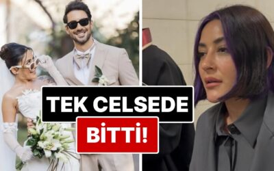 Boşanma Davasında Şaşırtan Detay: Melek Mosso ve Serkan Sağdıç 2 Yıllık Evliliklerini Tek Celsede Sonlandırdı!