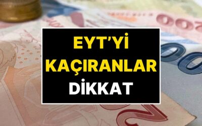 EYT’yi Kaçıranlar Dikkat! Kademeli Emeklilik mi Geliyor? Uzman İsim Açıkladı