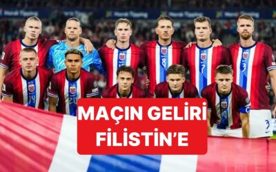 Norveç, Ekim Ayında İsrail&apos;le Oynayacağı Maçın Gelirini Filistin&apos;e Yollayacak