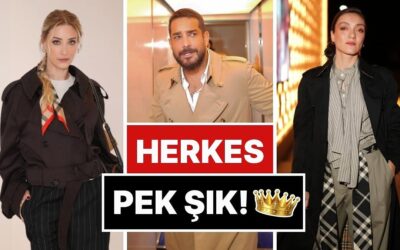 İstanbul'daki Burberry Davetinde Tarzını Konuşturan Birbirinden Ünlü İsimler Arasından Favoriyi Seçiyoruz!