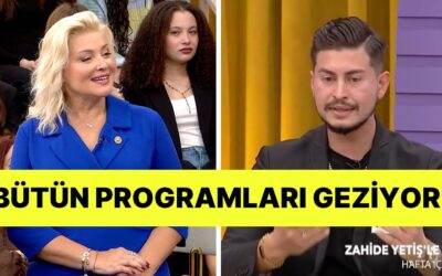 Kısmetse Olur Çağrı Şimdi de Zahide Yetiş&apos;in Programına Çıktı