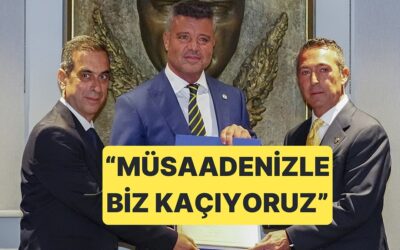 Fenerbahçe&apos;deki Mazbata Törenine Ali Koç&apos;un &quot;Müsaadenizle Biz Kaçıyoruz&quot; Sözü Damga Vurdu