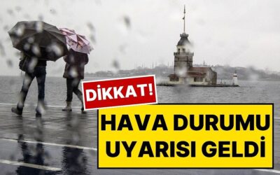 15 Ekim Çarşamba Hava Durumu: Meteoroloji’den Sel ve Su Baskını Uyarısı
