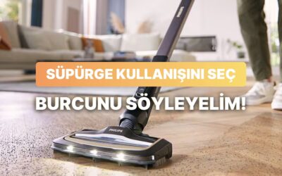 Süpürgeyi Nasıl Kullandığına Göre Hangi Burçsun?