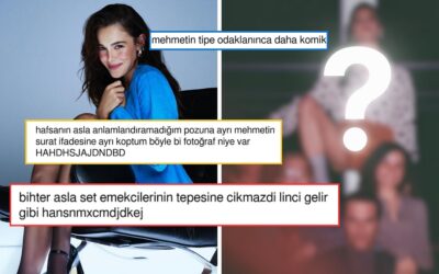 Hafsanur Sancaktutan&apos;ın Mehmet Günsür ve Ekip Arkadaşlarıyla &apos;Ayaklı&apos; Pozu X&apos;te Olay Oldu!