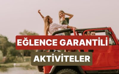 Arabada Birlikte Yapınca Çok Eğlenceli Olan 10 Aktivite